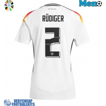 Germany Antonio Rudiger #2 Replica Home Shirt Euro 2024 Short Sleeve